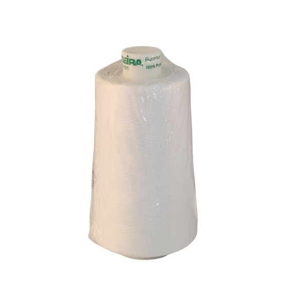 Madeira Polyester Embroidery Thread Cone White 4500m - Picture 6 of 10